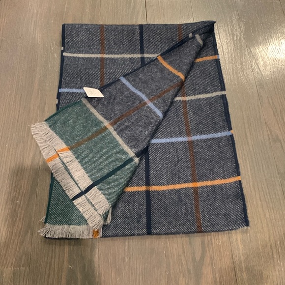 Jos A. Bank Men’s Plaid Scarf NTW - Picture 1 of 3